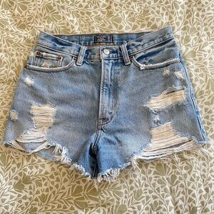 Abercrombie High Rise Shorts